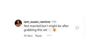Fan reaction to SAVAGE x Fenty Bridal collection (image via Instagram)
